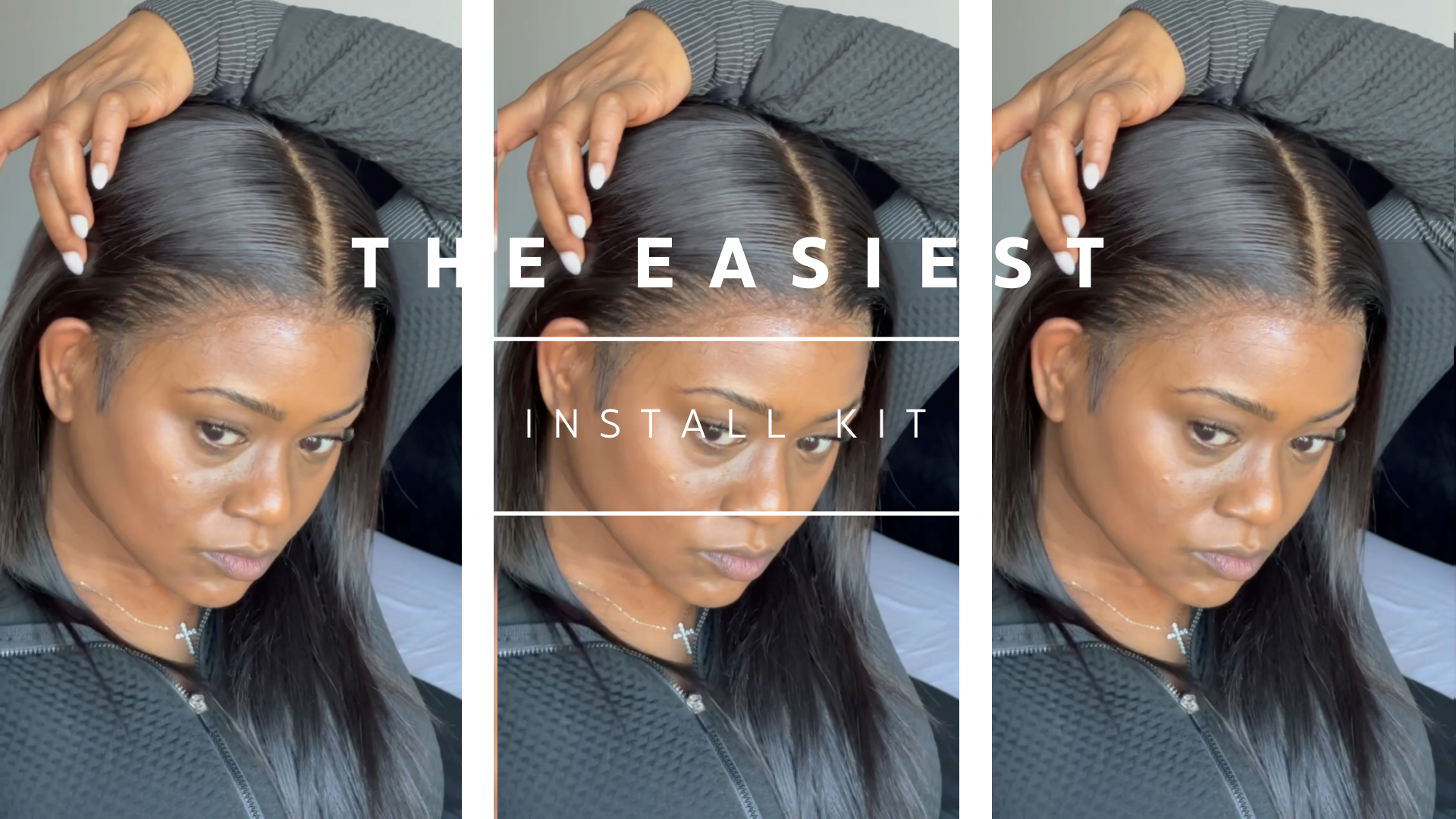 Load video: Beginners friendly how to melt your lace wig. Wig install tutorial using Crowns Beauty Bar essential installation kit for an undetectable melt.